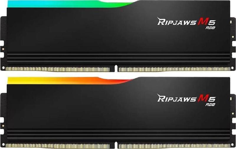 GSKILL Ripjaws M5 RGB 32GB (2x16GB) DDR5 6000Mhz CL36 INTEL XMP Dual Kit Ram