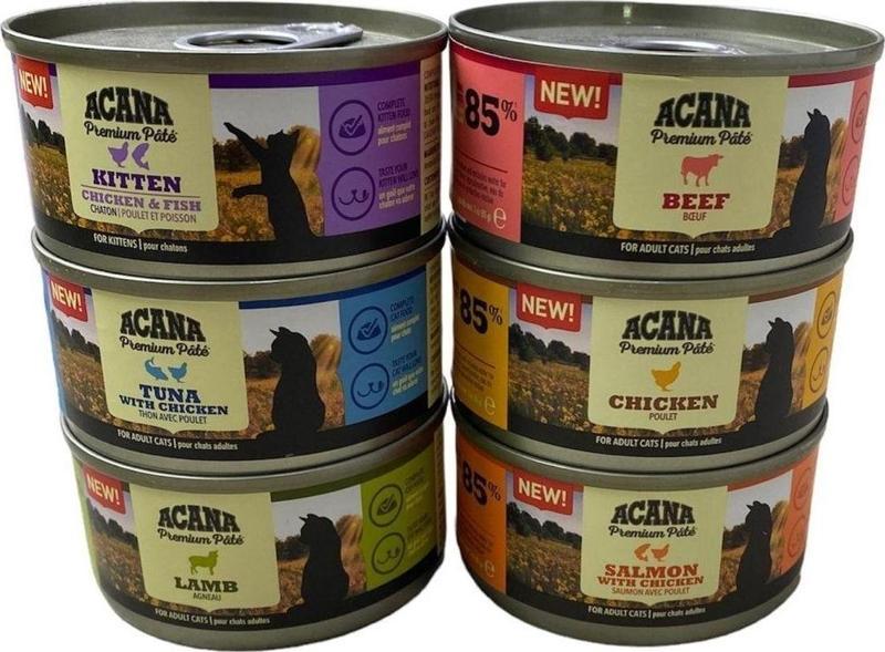 Tahılsız Konserve Kedi Maması Karma Paket 6X85Gr