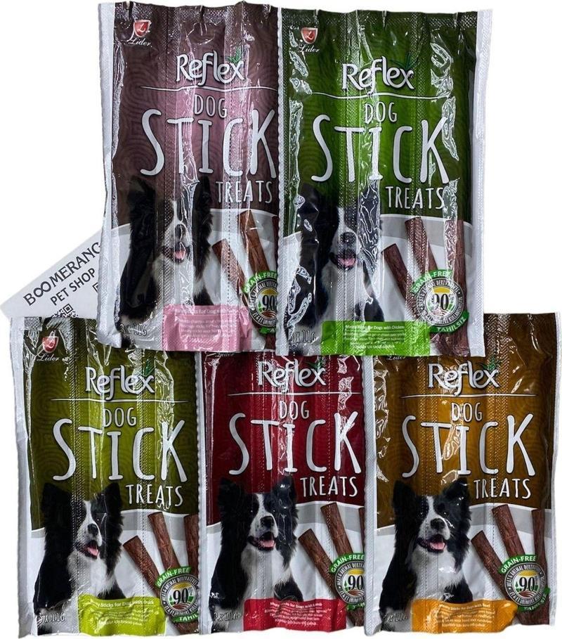 Stick Köpek Ödül Maması Karışık Set 5 Paket Köpek Ödül Maması