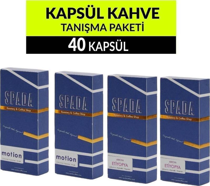 Kapsül Kahve Tanışma Paketi Nespresso Uyumlu (40 Kapsül)