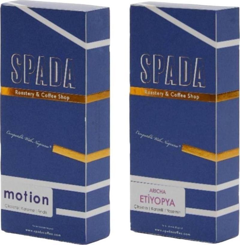 Motion / Natural + Etiyopya Aricha Nespresso Uyumlu Kapsül Kahve (20 Adet)