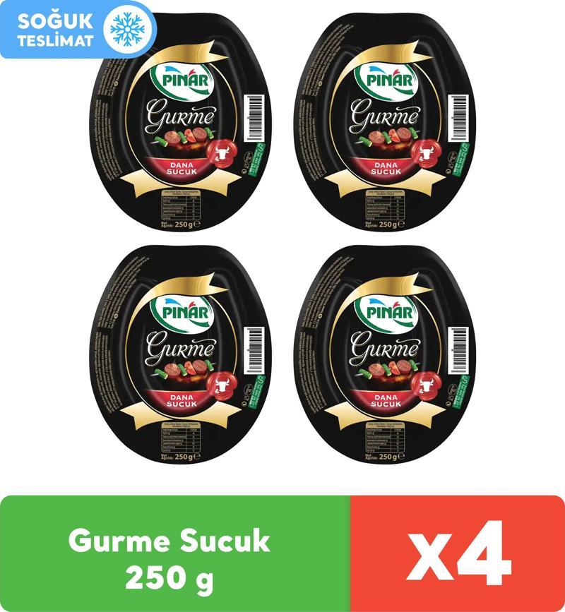 Gurme Dana Sucuk 250 g x 4 Adet