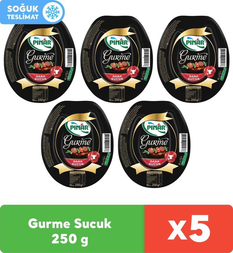 Gurme Dana Sucuk 250 g x 5 Adet