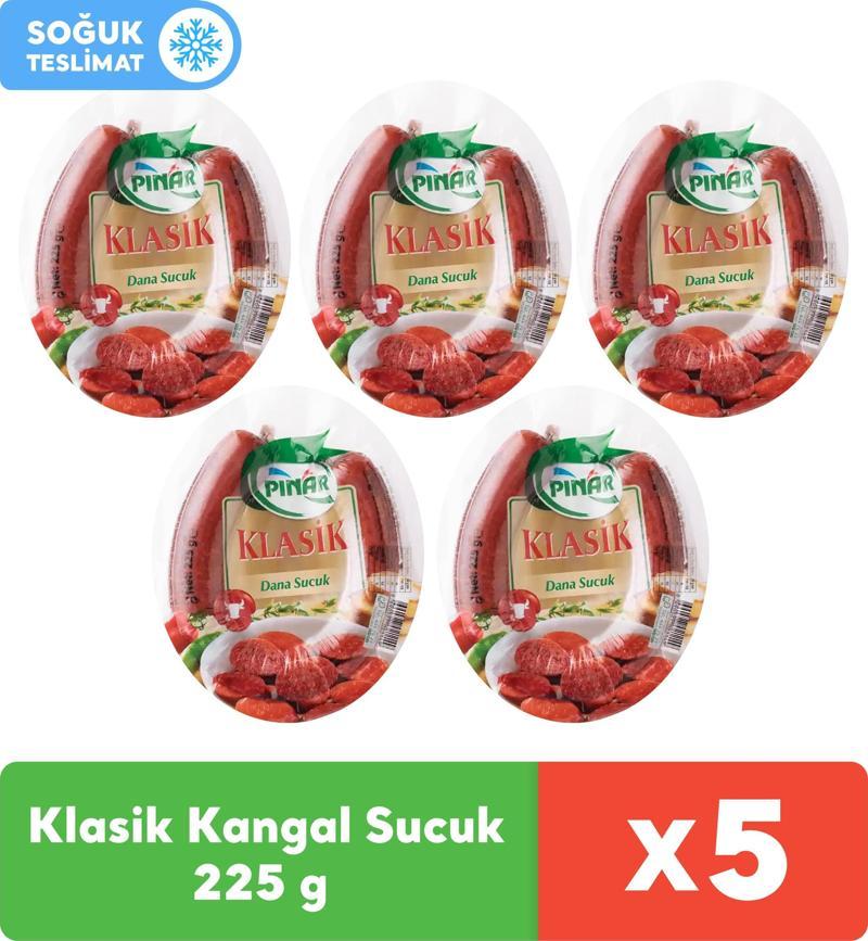 Klasik Dana Kangal Sucuk 225 g x 5 Adet