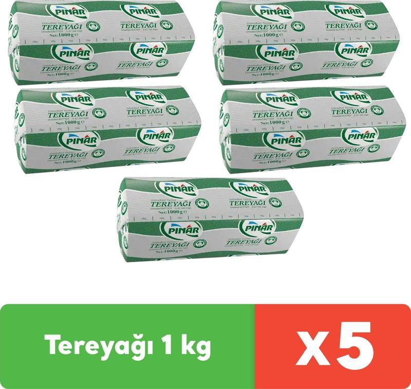 Tereyağı 1 kg x 5 adet