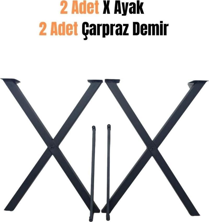 Yemek Masası Ayağı Lüks Yemek Masası Ayağı Çarpraz Demirli