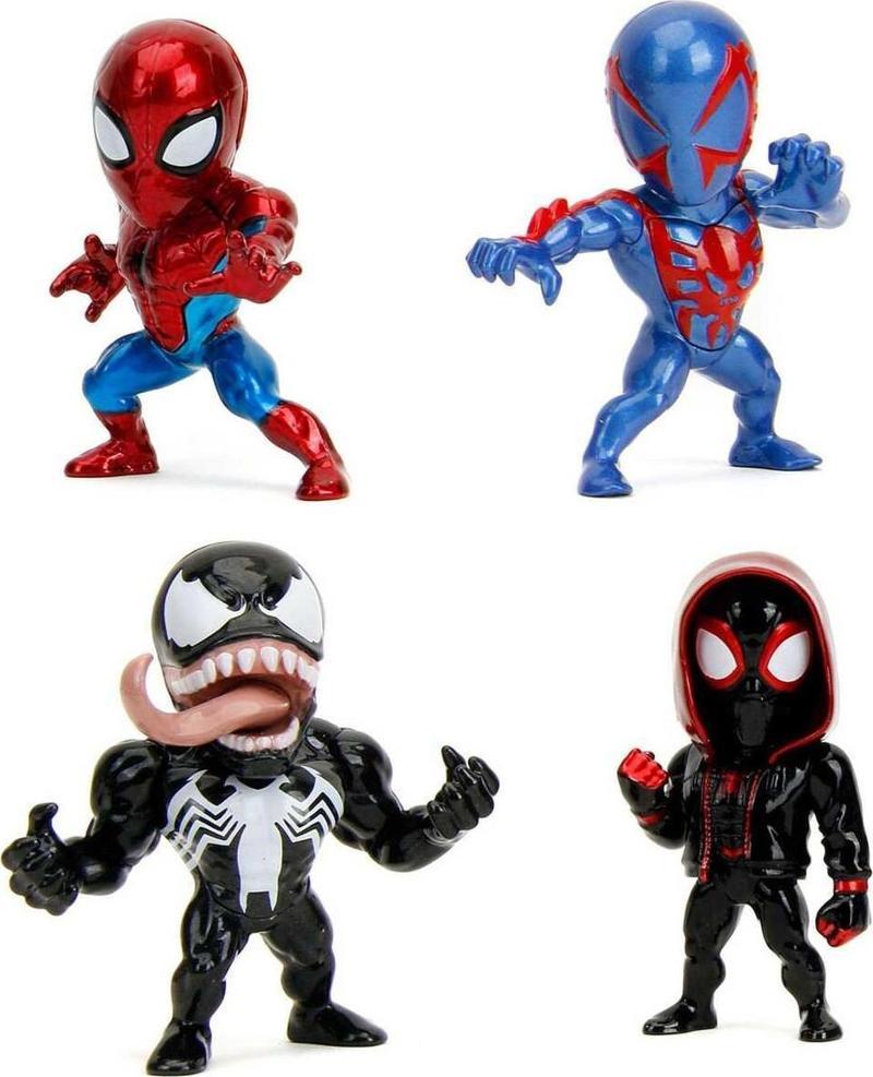 Marvel Spider-Man 4'lü Metal Koleksiyon Figürü 34930