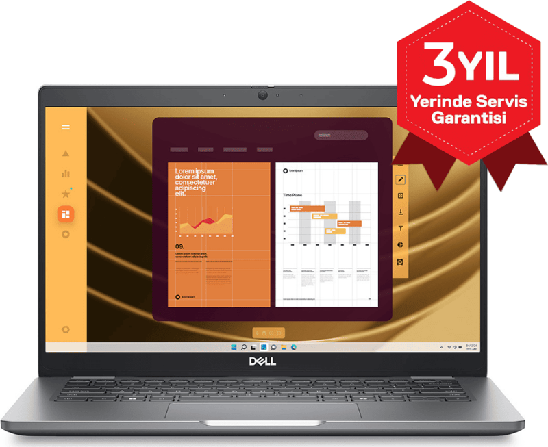 Latitude 5350 Ultra 7 165U 16GB 512GB SSD 13.3 FHD Ubuntu N006L535013EMEA-VP-UBU