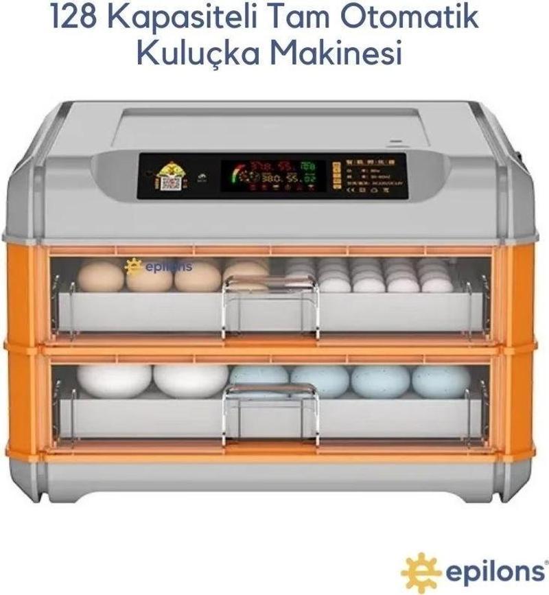 Epo-128 Yumurtalık 5 Programlı Tam Otomatik Kuluçka Makinesi İncubator