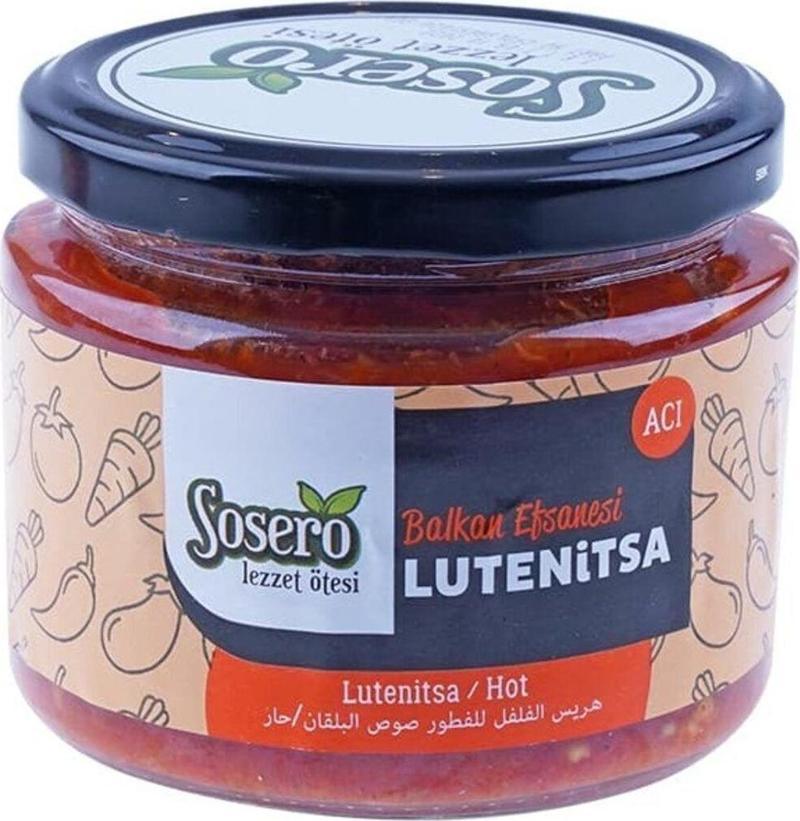 Lütenitsa Balkan Sosu Acı 3 X 300 Gr