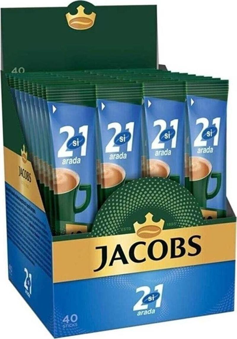 2 Si 1 Arada Kahve 40'Lı Paket