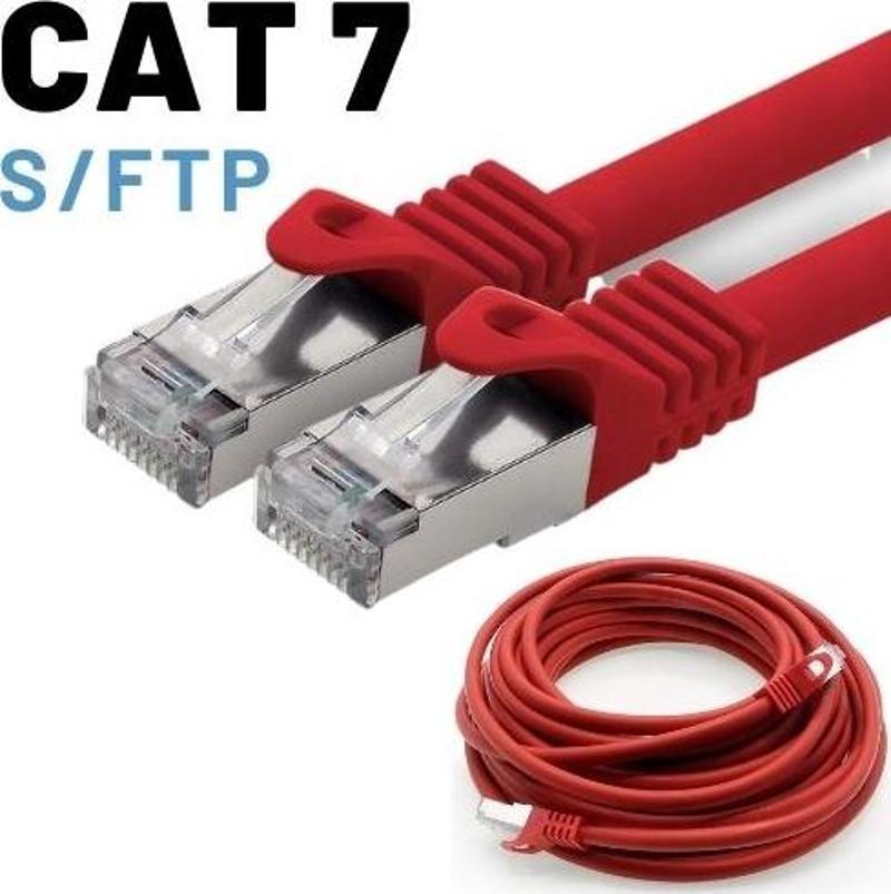 10 Metre CAT7 Kablo S/FTP LSZH Ethernet Network Lan Ağ Kablosu