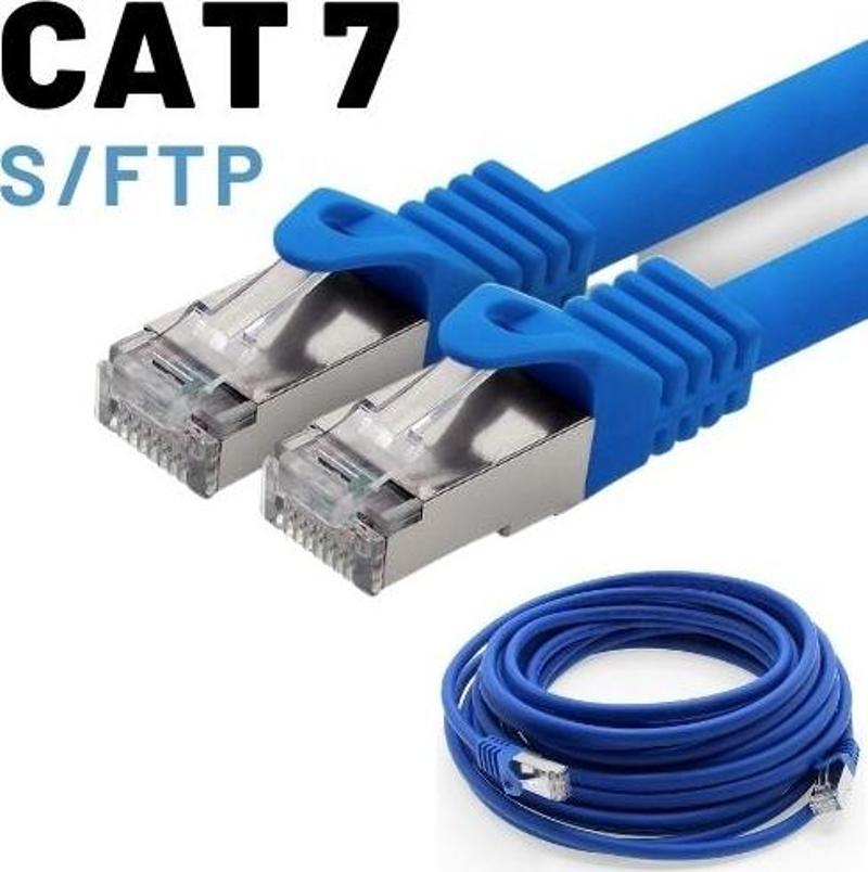 10 Metre CAT7 Kablo S/FTP LSZH Ethernet Network Lan Ağ Kablosu