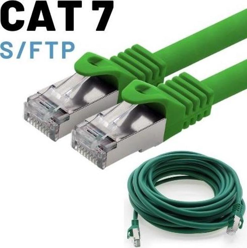 10 Metre CAT7 Kablo S/FTP LSZH Ethernet Network Lan Ağ Kablosu