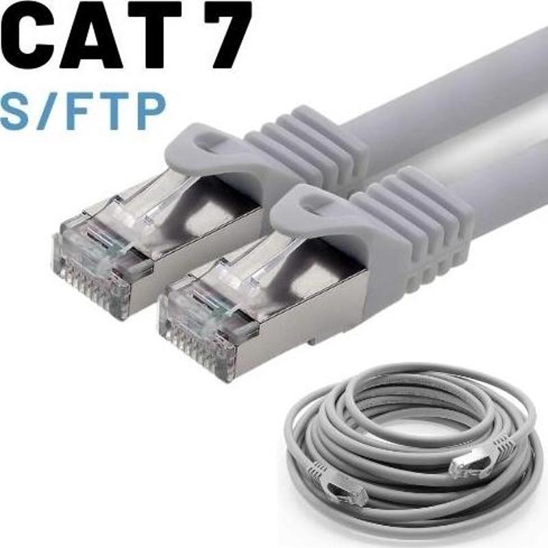 50 Metre CAT7 Kablo S/FTP LSZH Ethernet Network Lan Ağ Kablosu