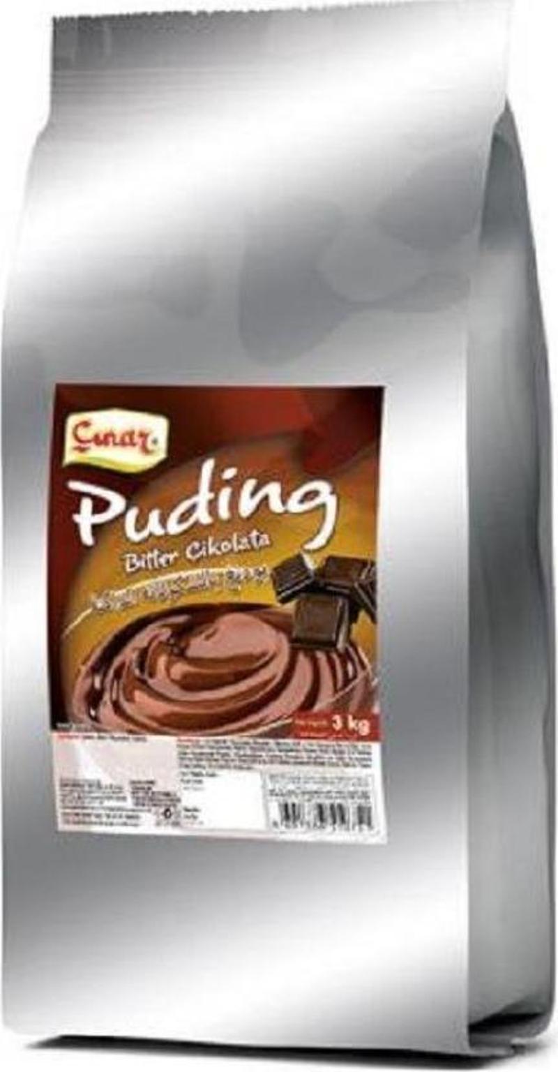 Bitter Çikolatalı Puding 3 KG