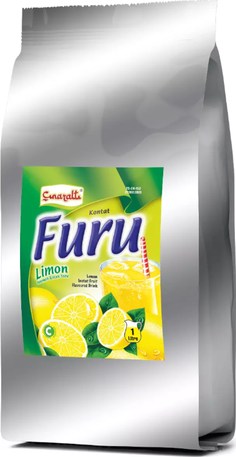 FURU LİMON AROMALI İÇECEK TOZU 600 GR