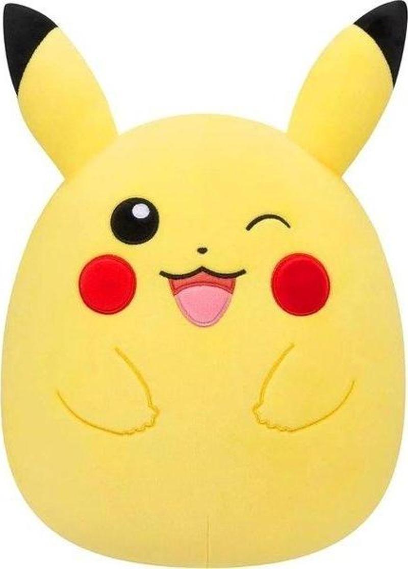 Pokemon Serisi Pikachu Göz Kırpan Pelüş 50 cm