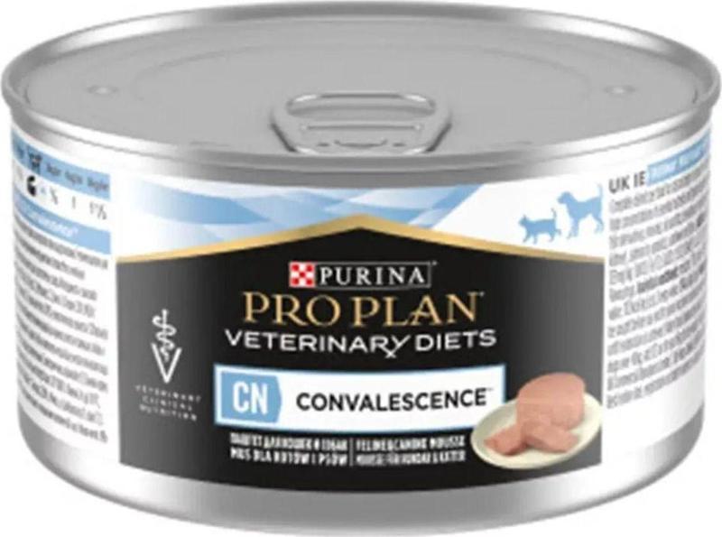 Purina Pro Plan FELINE CN CONVALESCENCE Kedi ve Köpekler için Konserve Mama 195 Gr x 24 Adet