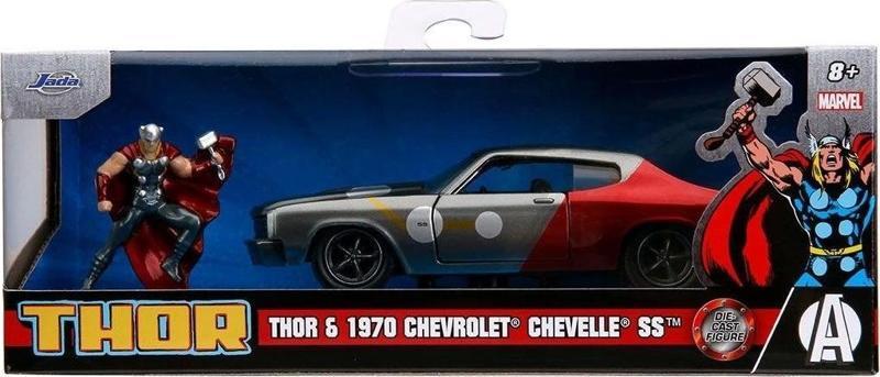 253223019 Jada Marvel Thor 1970 Chevy Chevelle SSS 1:32