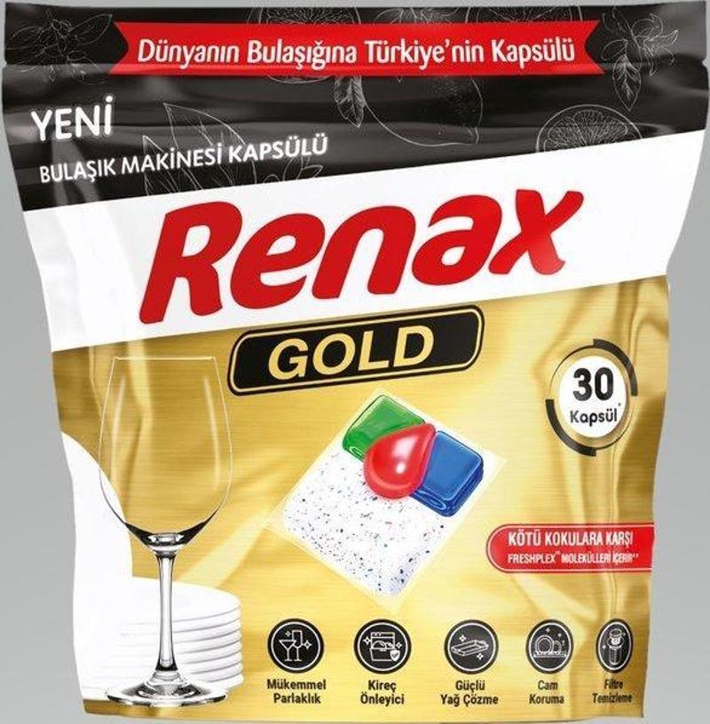 Gold Hepsi Bir Arada Bulaşık Makinesi Tableti 30'lu