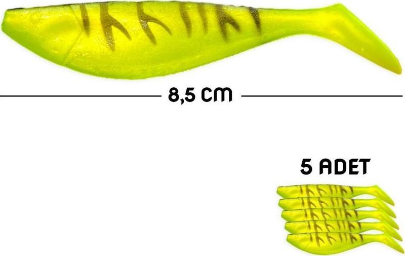 Fluo Green 8,5cm Sasi 5'li (642-3018)