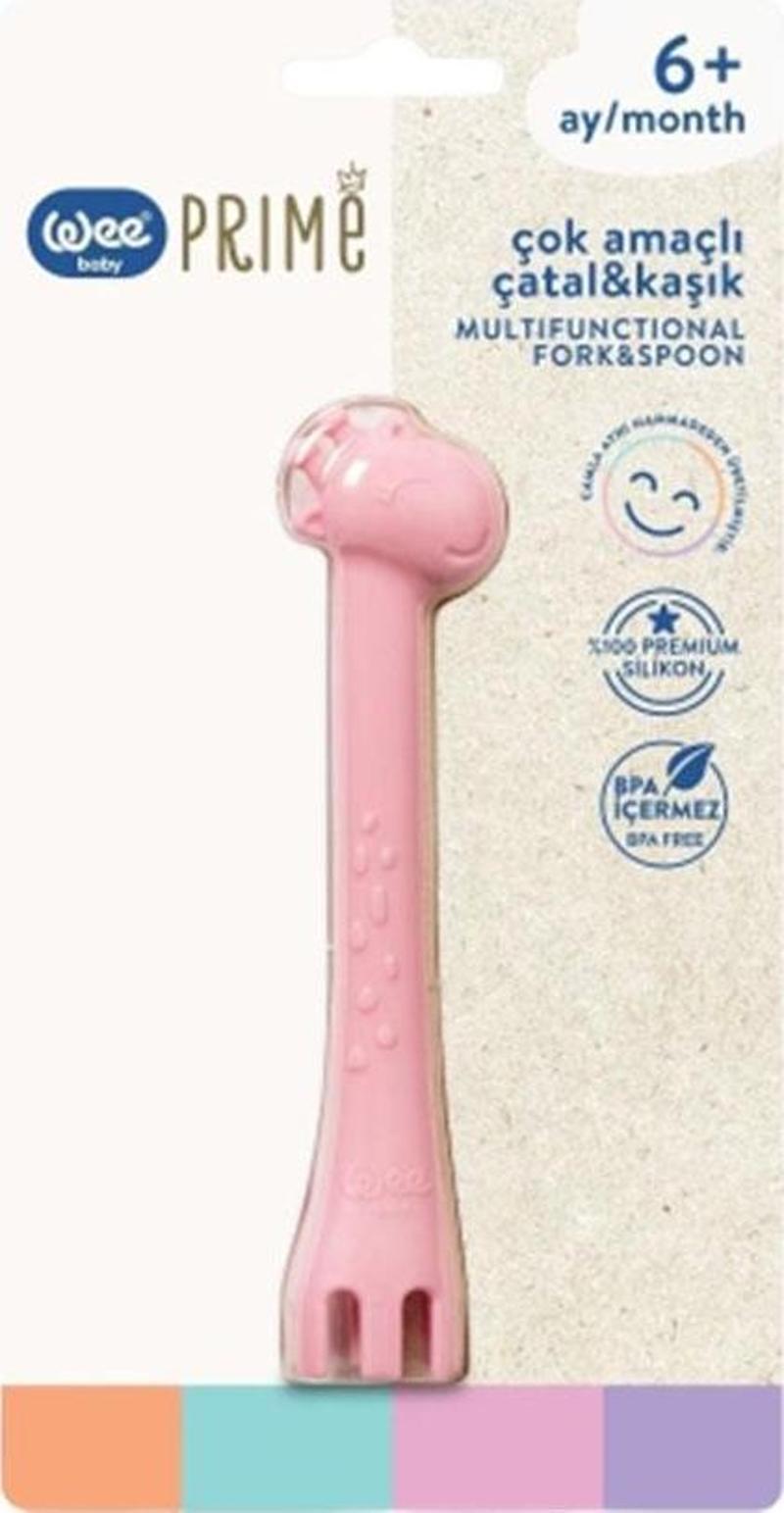 Çok Amaçlı Çatal Kaşık-Pembe