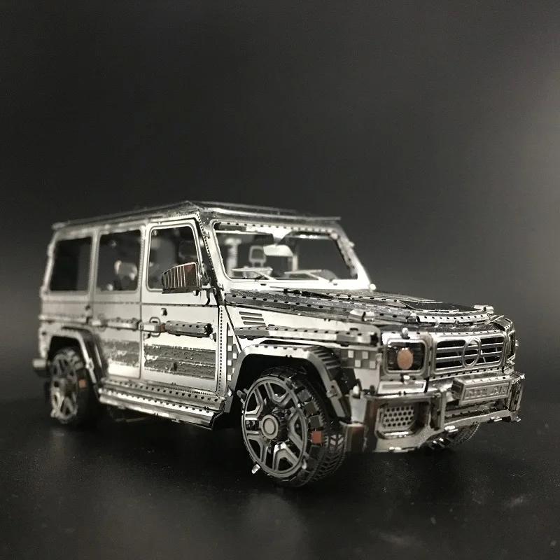 3D Metal Puzzle Bulmaca Mercedes G500 BZS Araba Maketi