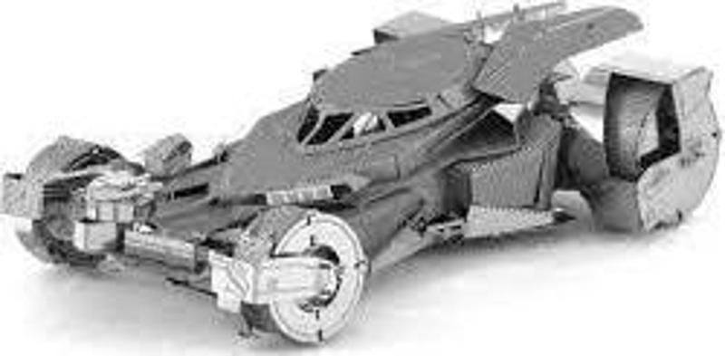 Adaletin Şafağı Batmobile 3D Metal Maket Bulmaca Puzzle modeli kitleri DIY 14+ Yaş 64+ parça