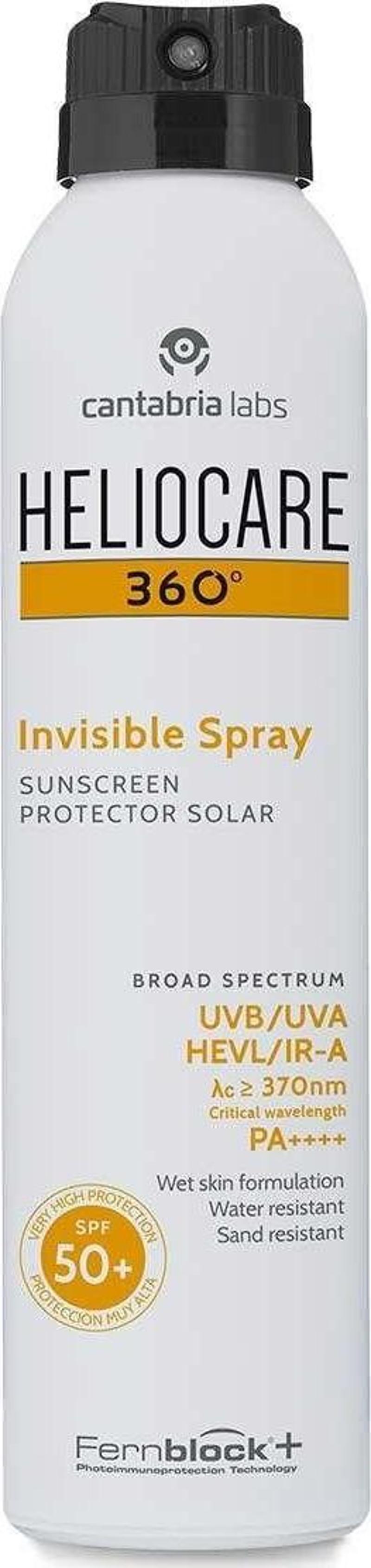 Heliocare 360º SPF 50+ Invisible Sprey 200 ml