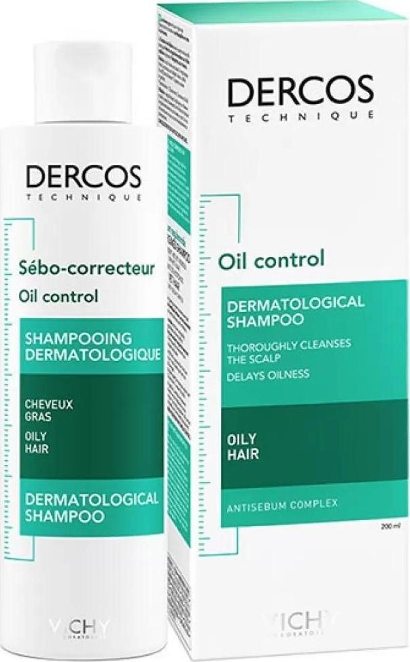 Dercos Oil Control Yağlanma Karşıtı Bakım Şampuanı 200ml