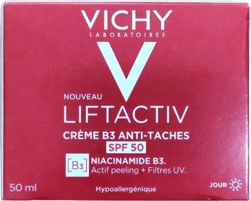 Liftactiv B3 SPF50 Koyu Leke Karşıtı Gündüz  Kremi 50ml