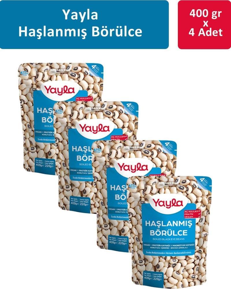 Haşlanmış Börülce 400 gr x 4 Adet