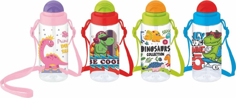 Tritan Matara Kıds Pipe Dino Pymat-93 500 Ml (1 Adet Fiyatıdır)