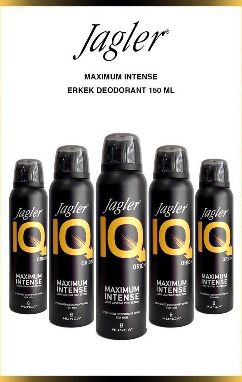 Deodorant IQ Maximum İntense Orion Men 150 ml X5