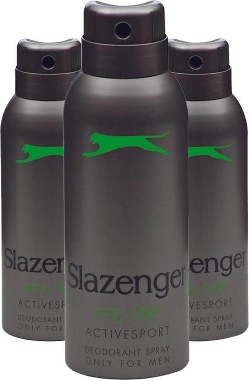 Active Sport Green Erkek Deodorant Seti 3
