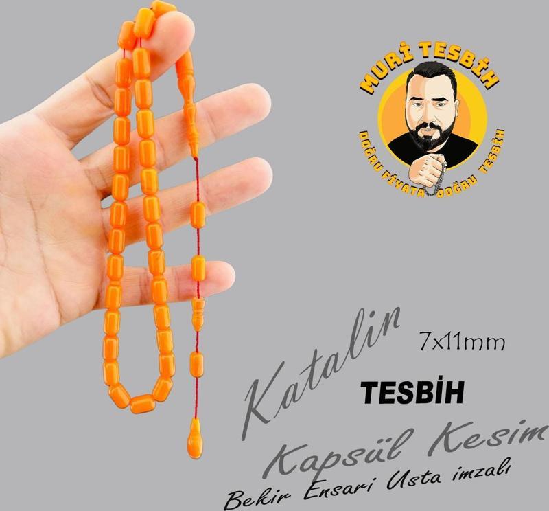 BEKİR ENSARİ ÖZEL DÖKÜM İŞÇ KATALİN TESBİH KAPSÜL KESİM 7X11mm