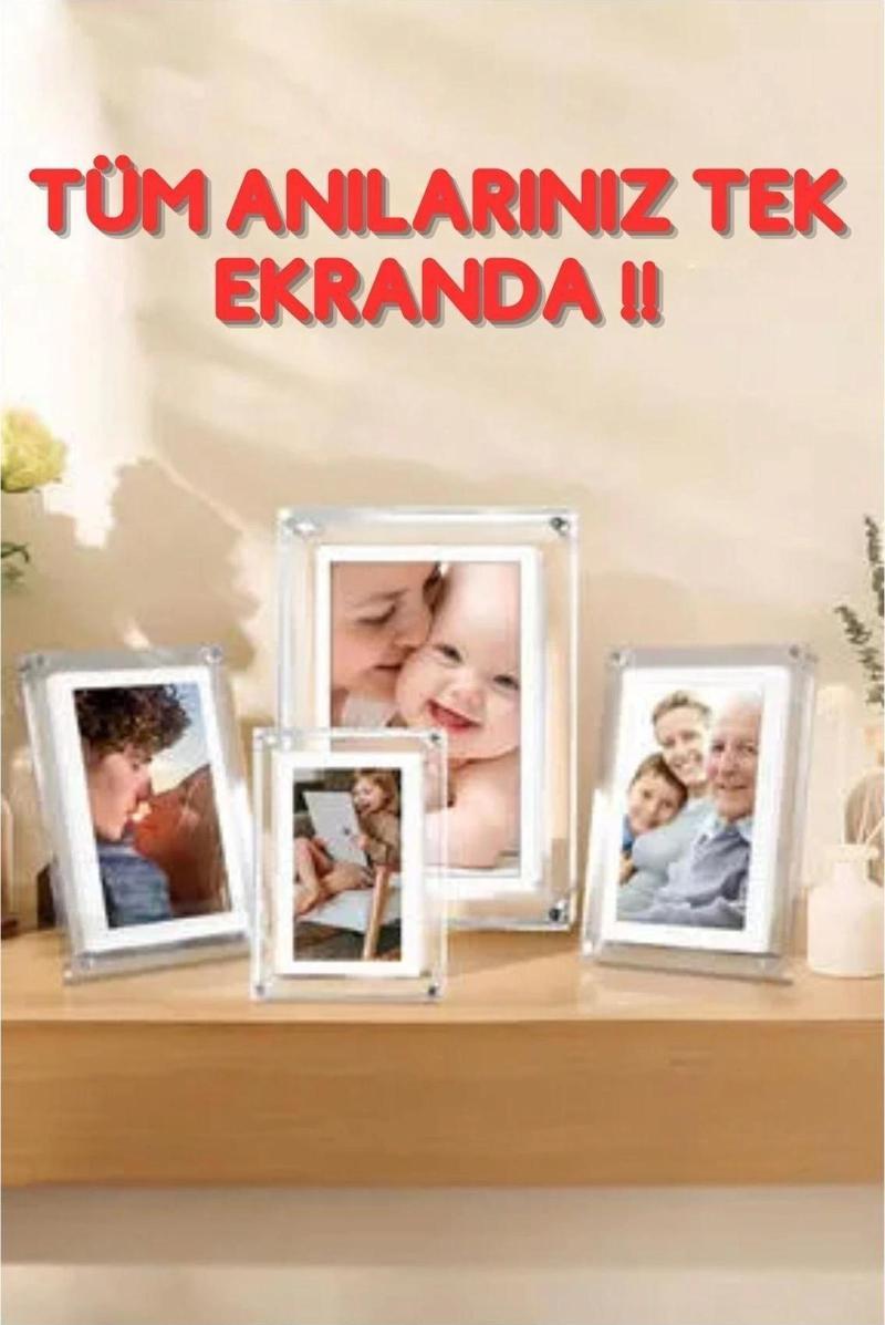 Digital Photo Frame 7 Inch Photo&Video Playing Family/Couples