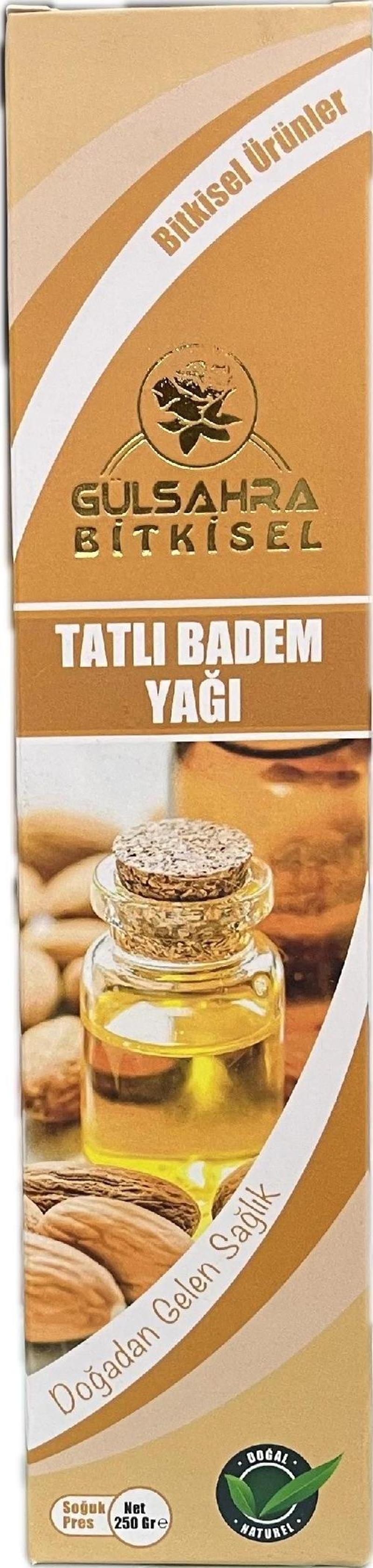 Tatlı Badem Yağı 250 Cc 1Adet