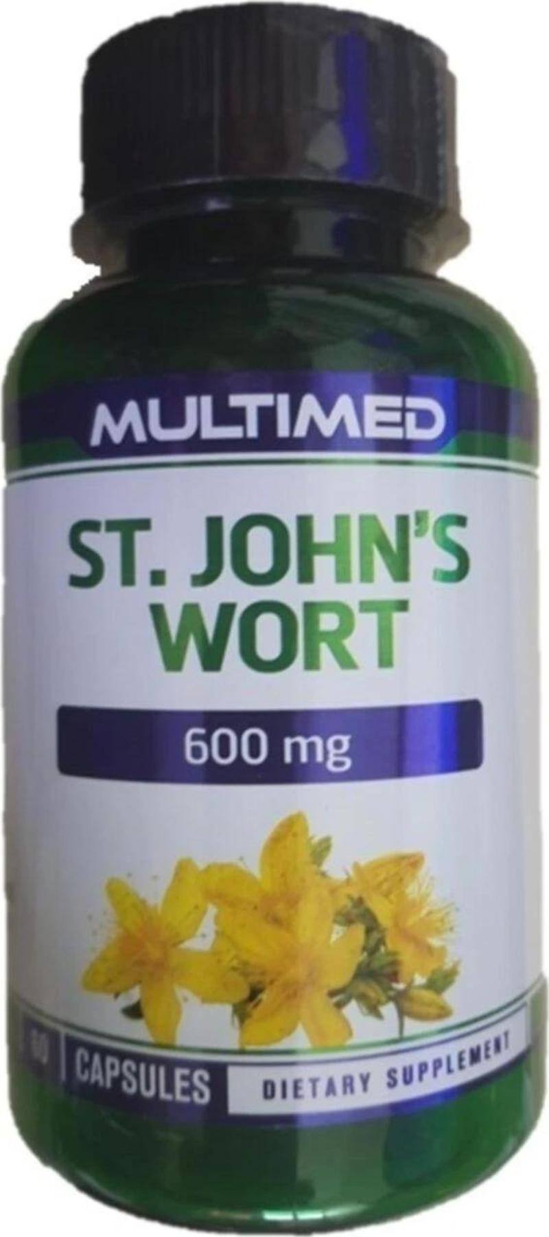 St. John's Wort Sarı Kantaron Ekstresi & Melisa Ekstresi 120 Kapsül