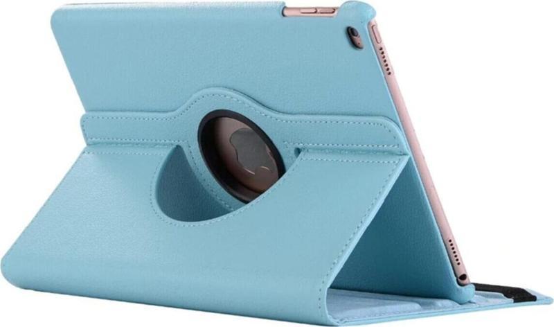 Apple Ipad 8.nesil 10.2" Kılıf Dönebilen Standlı Case A2270 A2428 A2429 A2430 Turkuaz