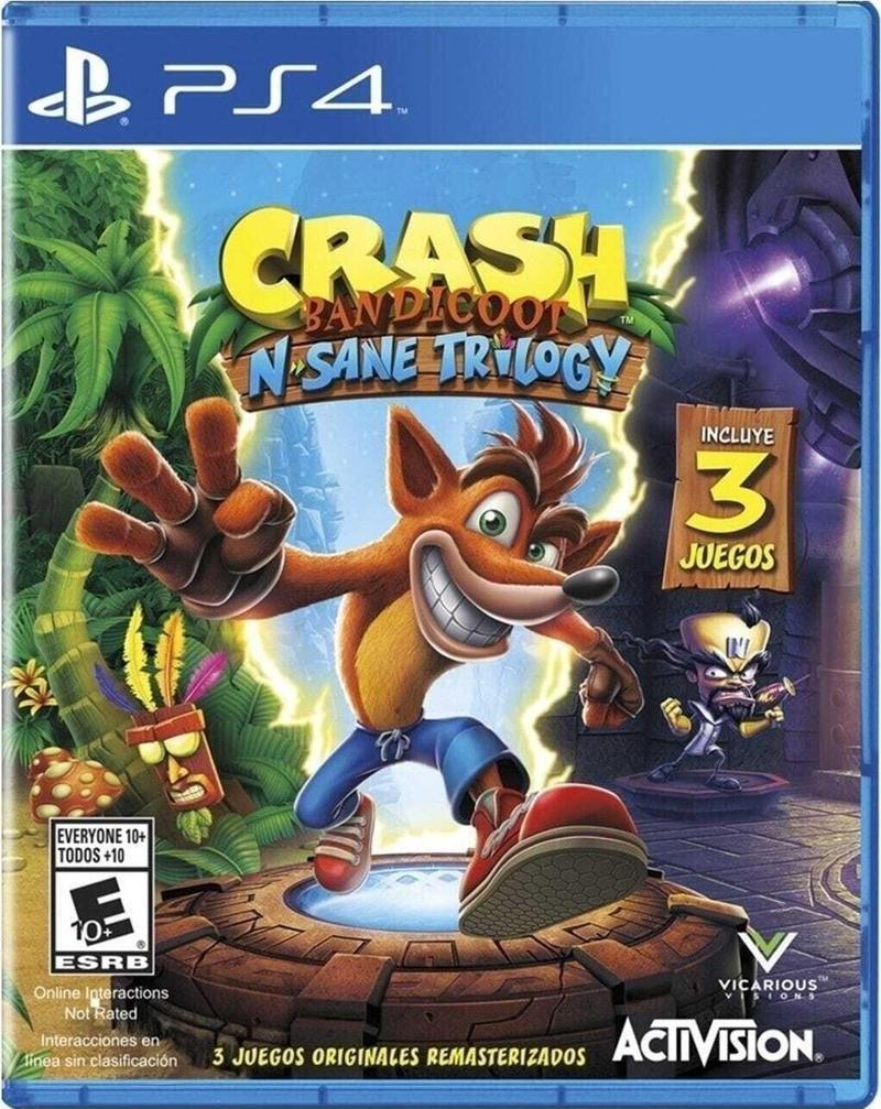 Crash Bandicoot N. Sane Trilogy Ps4 Oyun