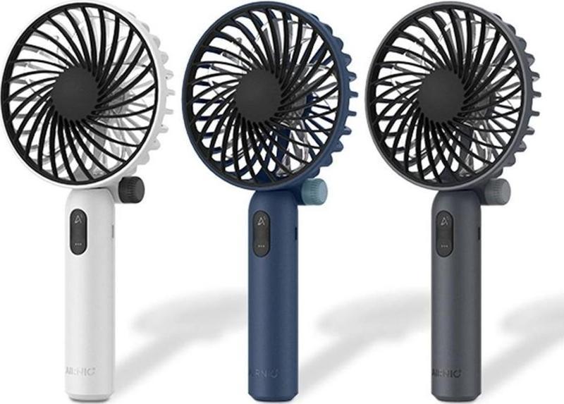 Airnic Mini Fan USB Katlanabilir Taşınabilir & Masaüstü Sessiz Soğutucu A901 White