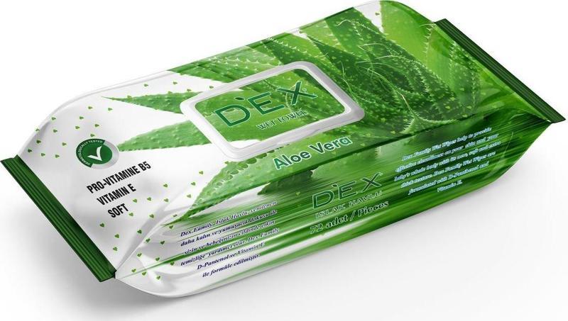 Aloe Vera Islak Havlu 1 Adet 72'li