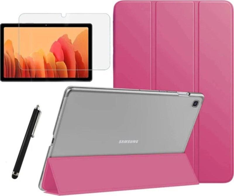 Lenovo M10 Tb-x306f Za6w0026tr Uyumlu Slim Back Pu Leather Kırılmaz Cam+Kalem Set Tablet Kılıfı