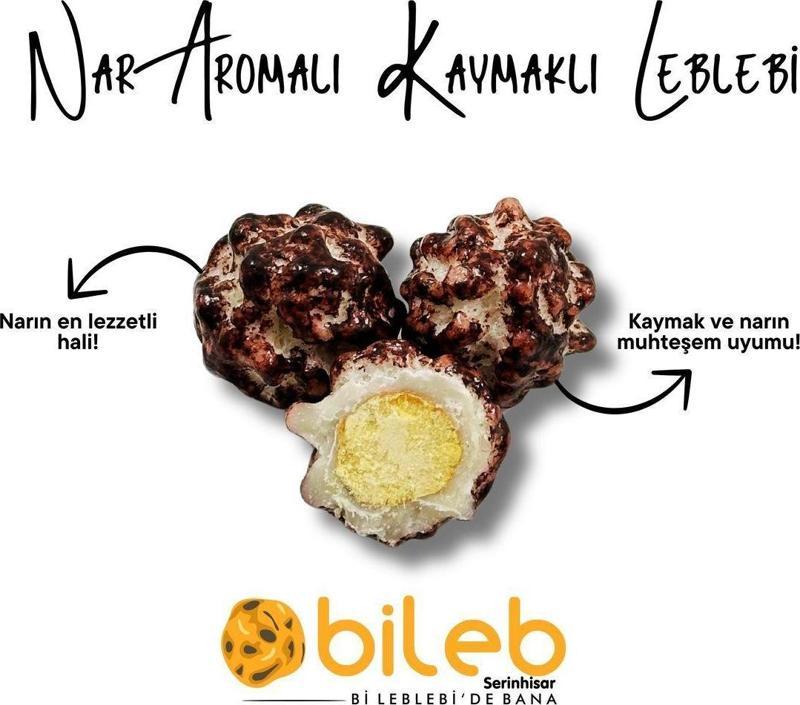 Nar Aromalı Kaymaklı Leblebi 250 Gr