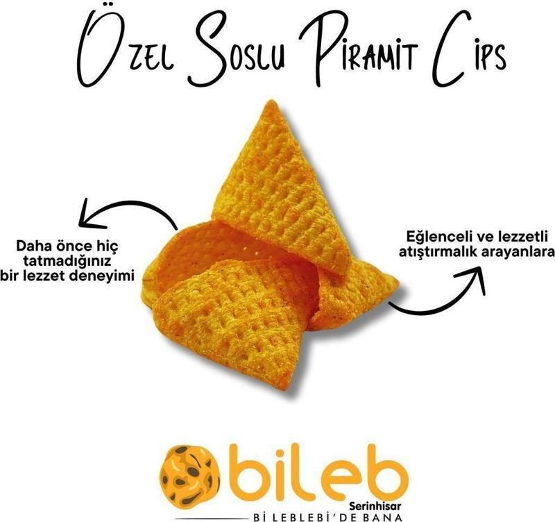 Piramit Cips Özel Soslu (200 Gr)