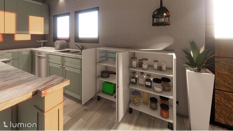 Dies Çok Amaçlı Mutfak Banyo Ayakkabılık Dolabı 140 Cm