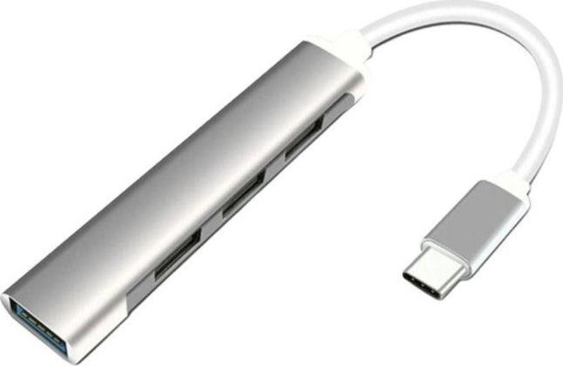 Usb-c 4'lü Çoğaltıcı Usb 3.0 Hub Uyumlu