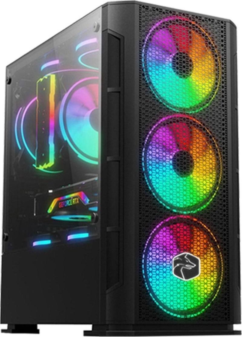 Apu X55 Ryzen 5 5600G 16Gb 256Gb M.2 Ssd + 500Gb Hdd Radeon Grafik Apu Oyuncu Bilgisayarı